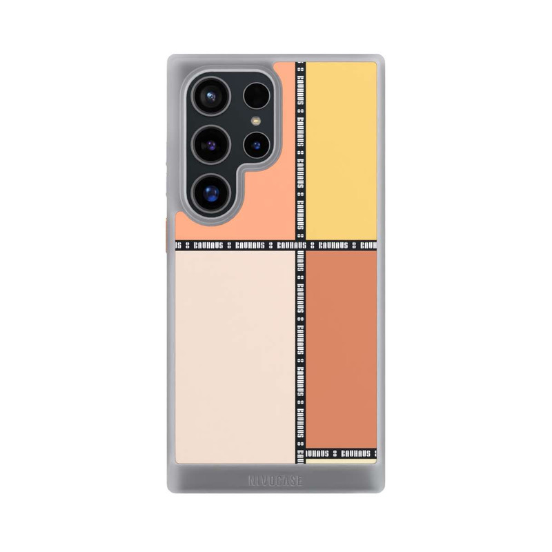 Galaxy S24 Ultra NIVOcore Bauhaus Squares-Pastel