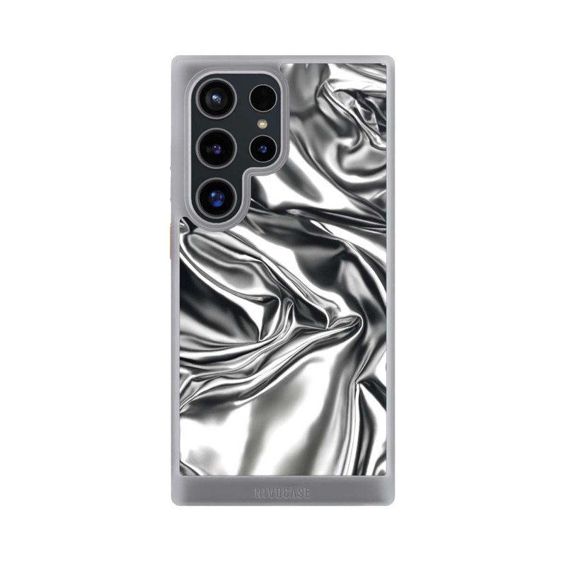 Galaxy S24 Ultra NIVOcore Shiny Chrome Silver