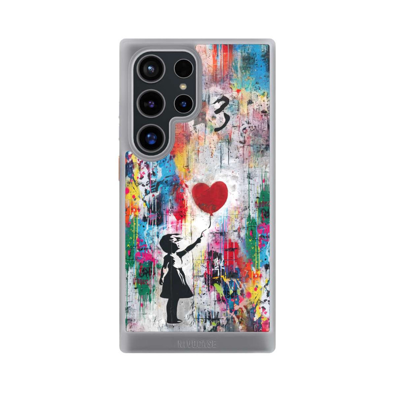 Galaxy S24 Ultra NIVOcore Balloon Girl Colorful