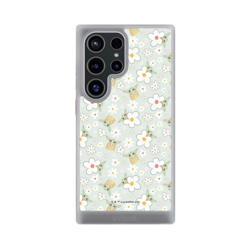 Samsung Galaxy S24 Ultra NIVOcore Baby Yoda Blumen Muster