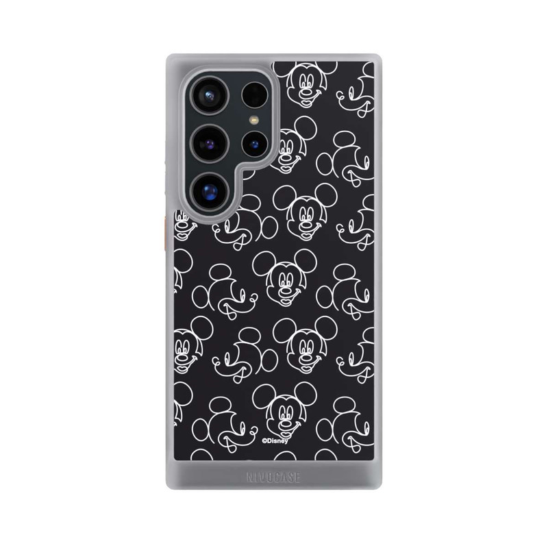 Galaxy S24 Ultra NIVOcore Disney Mickey Muster Schwarz