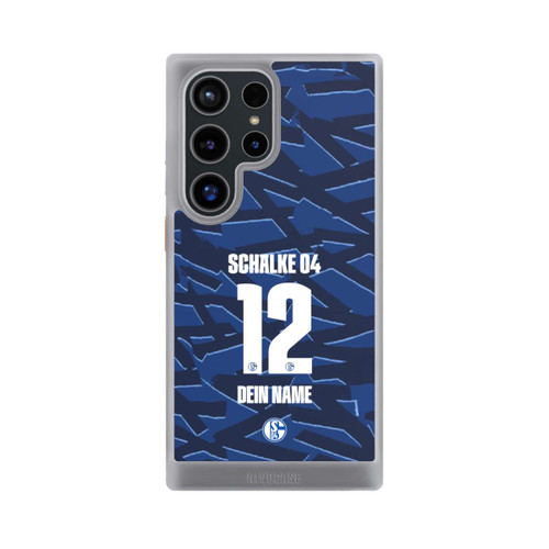 Samsung Galaxy S24 Ultra NIVOcore Schalke 04 Trikot Personalisierbar 25-26