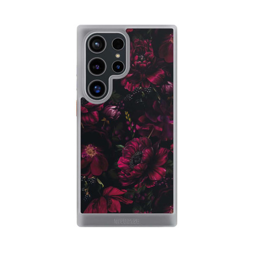 Samsung Galaxy S24 Ultra NIVOcore Dunkle Rote Blumen Liebe