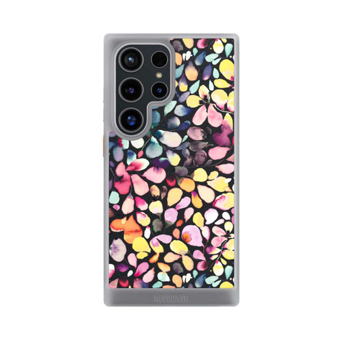 Samsung Galaxy S24 Ultra NIVOcore Eucalyptus Watercolor Leaves Black