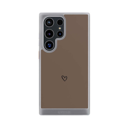 Samsung Galaxy S24 Ultra NIVOcore Herz Minimalistisch Braun