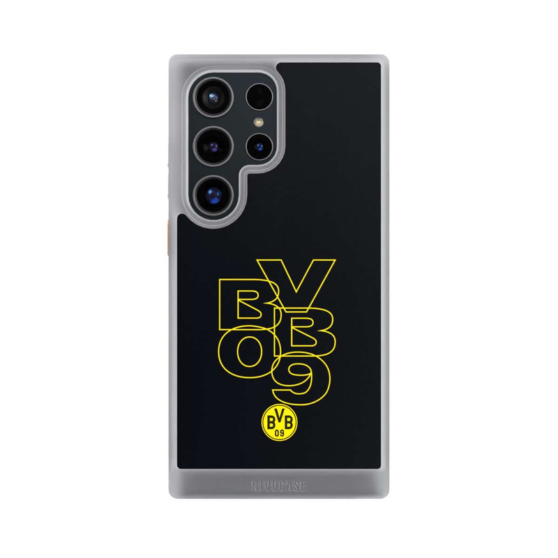 Galaxy S24 Ultra NIVOcore BVB09 Gelb Schwarz