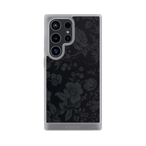 Samsung Galaxy S24 Ultra NIVOcore Dunkle Blumen Vintageoptik