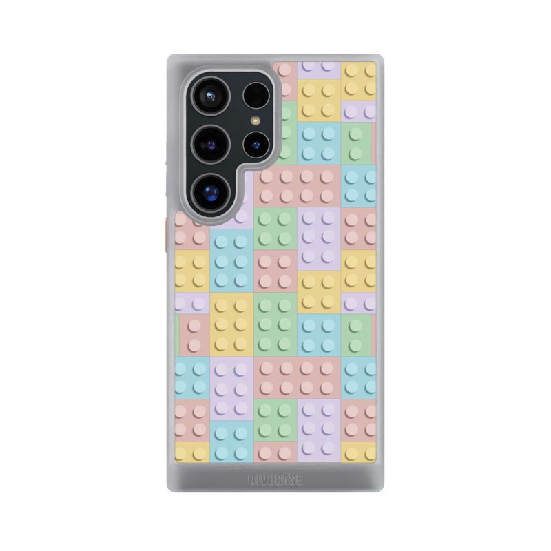 Galaxy S24 Ultra NIVOcore Modèle de blocs colorés