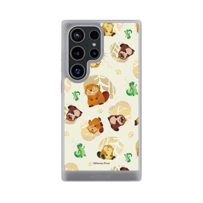 Galaxy S24 Ultra NIVOcore Hoppers Muster Gelb