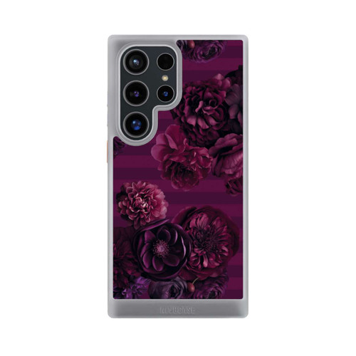 Samsung Galaxy S24 Ultra NIVOcore Majestic Baroque Blossom Dream Burgundy Pink with AI