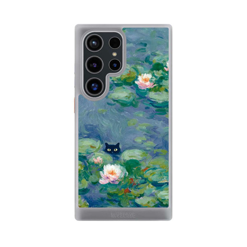 Samsung Galaxy S24 Ultra NIVOcore Katze im Teich Gemälde
