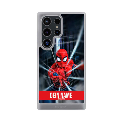 Samsung Galaxy S24 Ultra NIVOcore Spiderman Webs in Action Personalisierbar