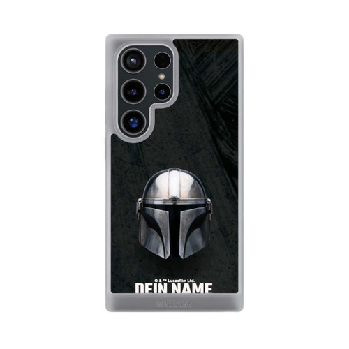 Samsung Galaxy S24 Ultra NIVOcore Star Wars Mandalorian Black Helmet personnalisable