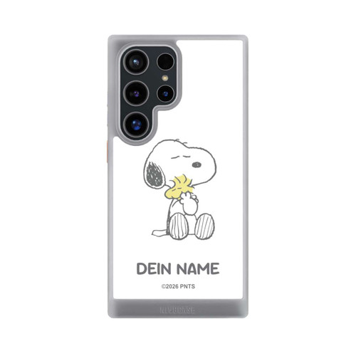 Samsung Galaxy S24 Ultra NIVOcore Snoopy And Woodstock Cuddling Personalisierbar