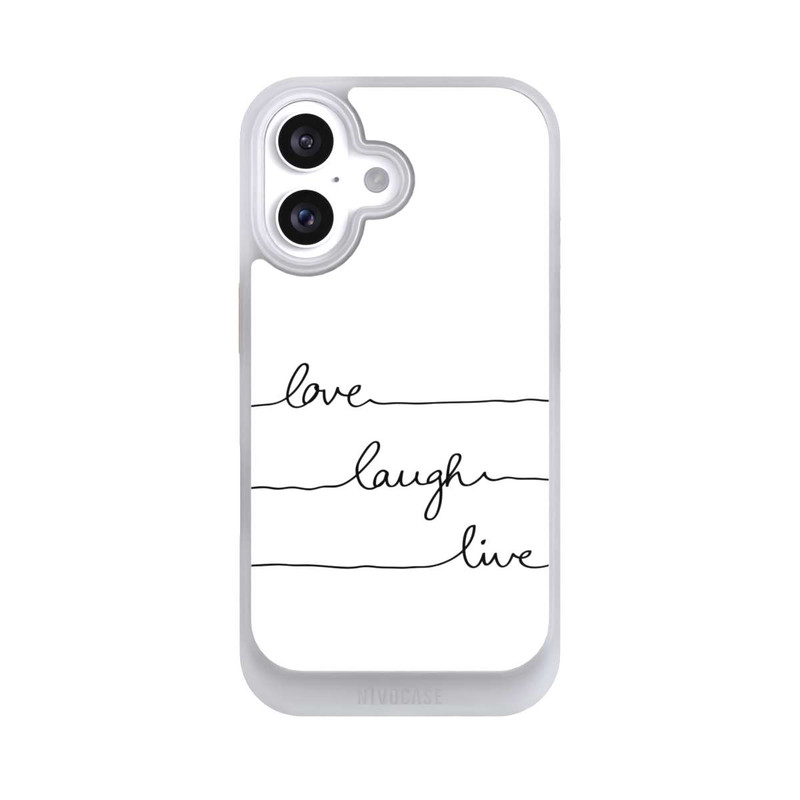 iPhone 16 NIVOcore Love Laugh Live