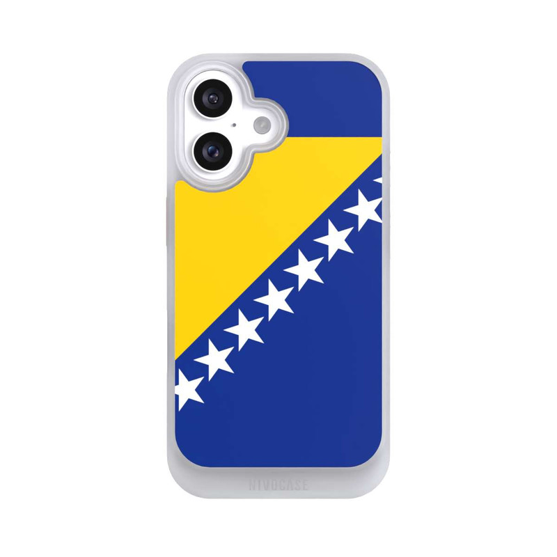 iPhone 16 NIVOcore Drapeau de la Bosnie-Herzégovine