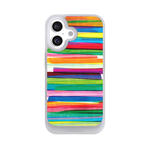 Apple iPhone 16 NIVOcore Colourful Stripes1