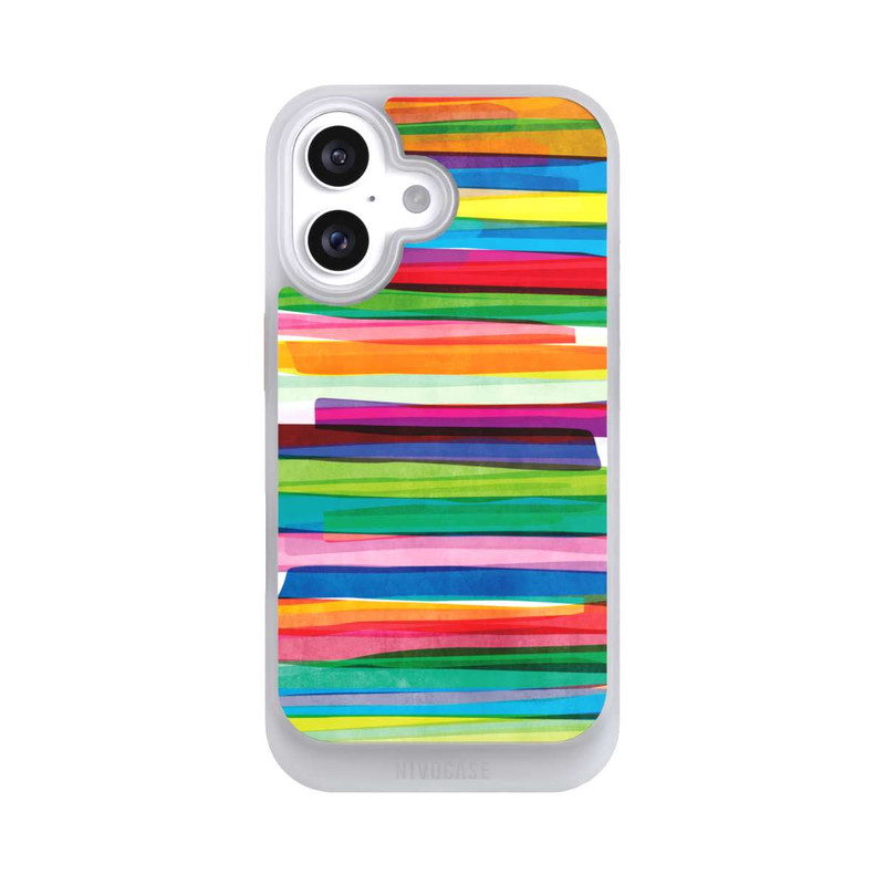 iPhone 16 NIVOcore Bunte Streifen1