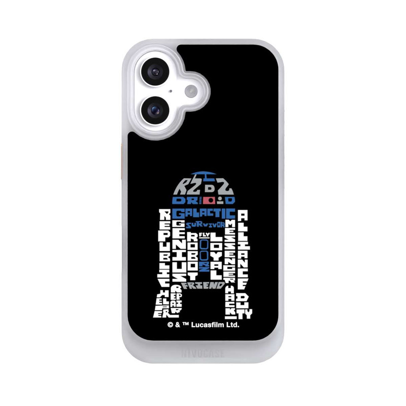 iPhone 16 NIVOcore R2-D2 Typo Graphic