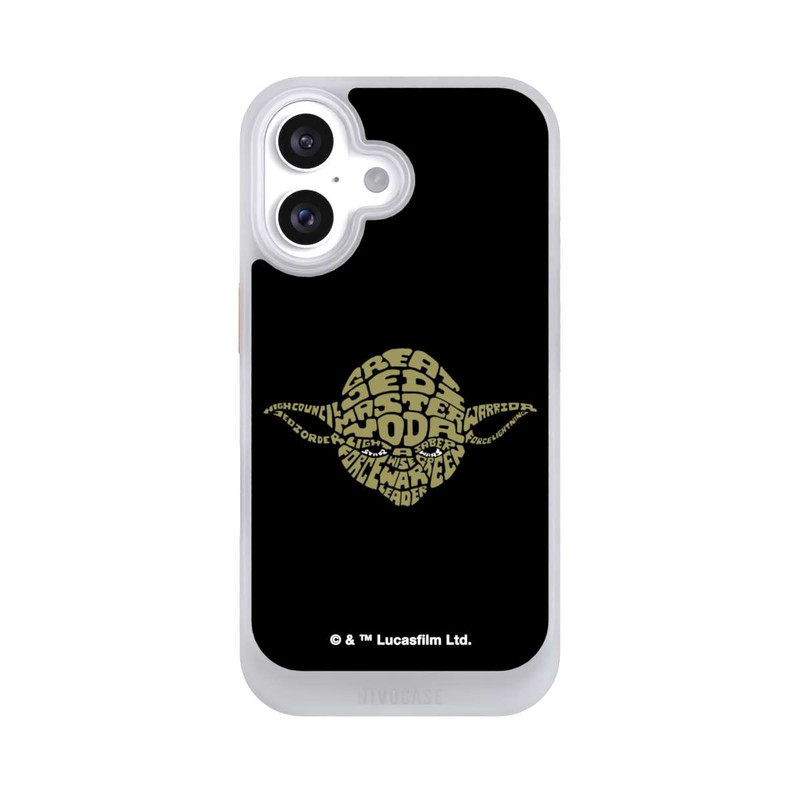 iPhone 16 NIVOcore Yoda Typo Graphique