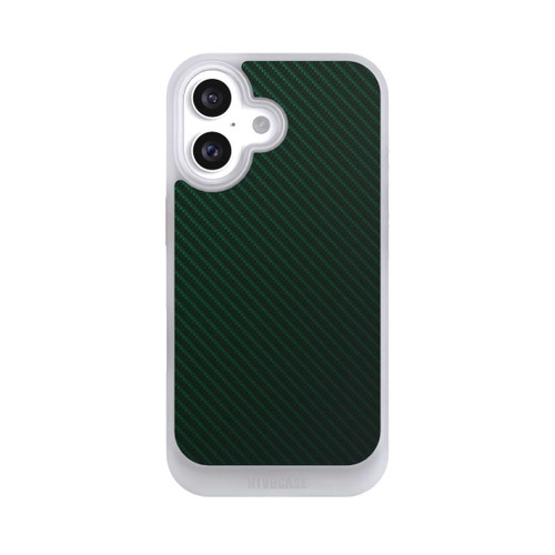 Apple iPhone 16 NIVOcore British Racing Green Carbon
