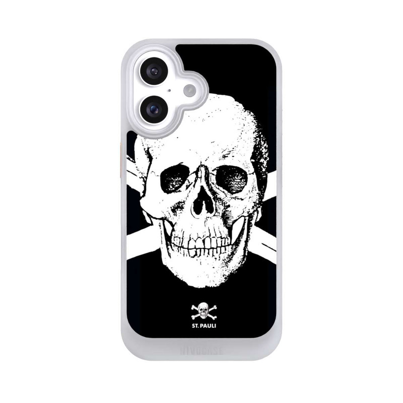 iPhone 16 NIVOcore FC St.Pauli CloseupSkull