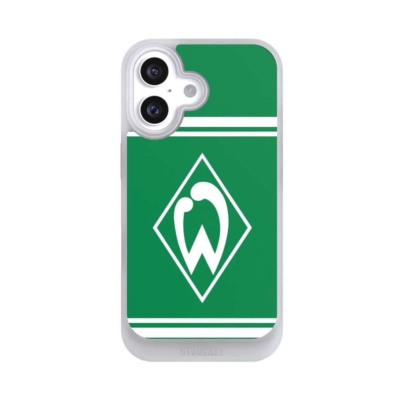 iPhone 16 NIVOcore Werder Stripes Green