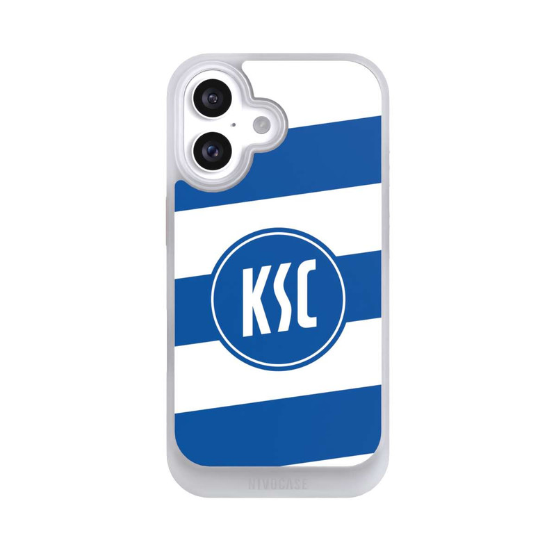 iPhone 16 NIVOcore KSC Logo Gestreift