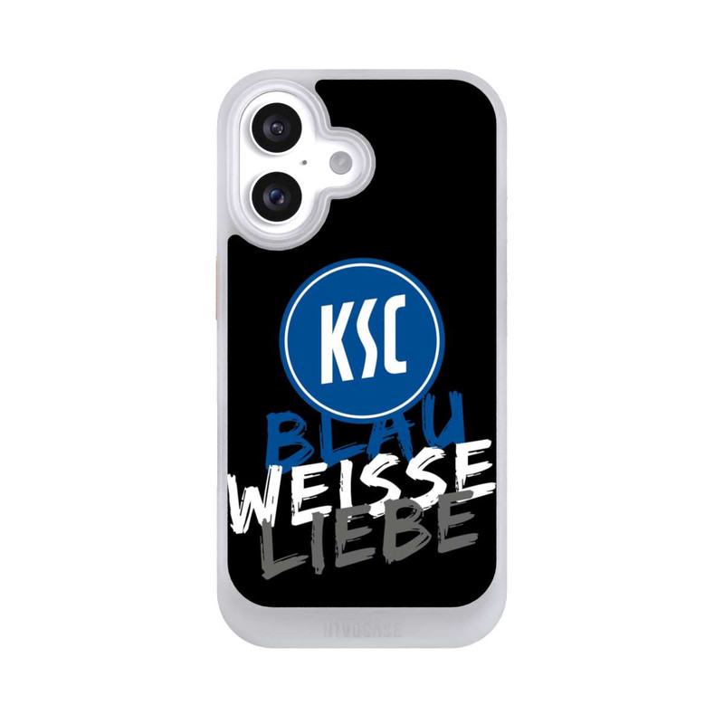 iPhone 16 NIVOcore Blau Weisse Liebe - KSC