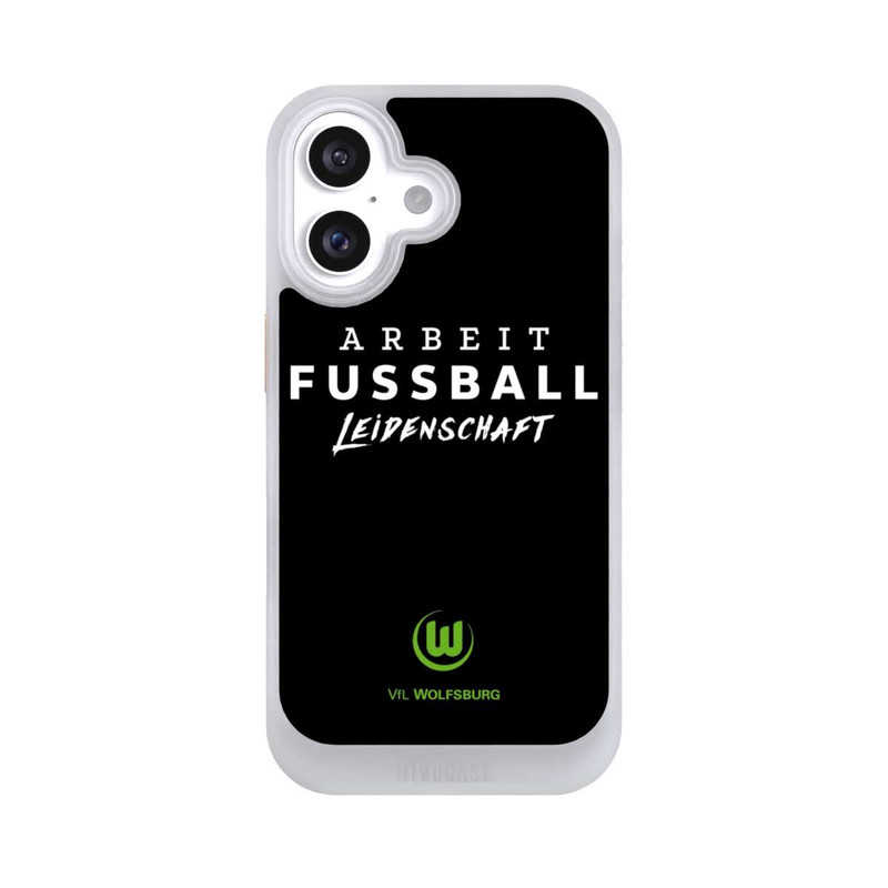 iPhone 16 NIVOcore VfL Wolfsburg Arbeit Fußball Leidenschaft
