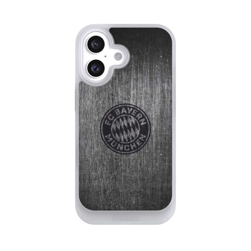 Apple iPhone 16 NIVOcore Metalllook FCB Logo einfarbig