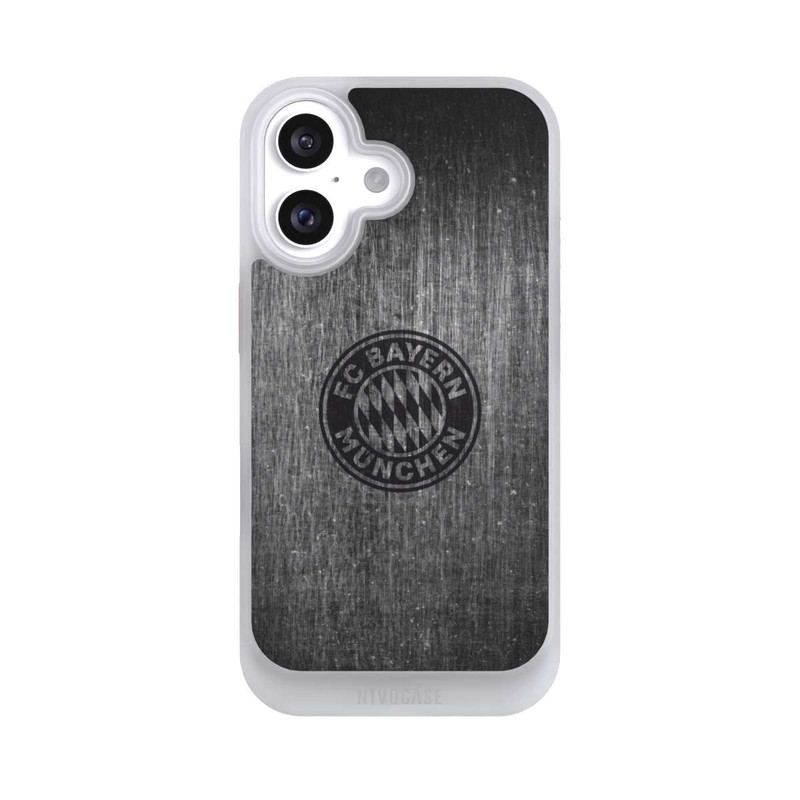 iPhone 16 NIVOcore Look métallique FCB uni