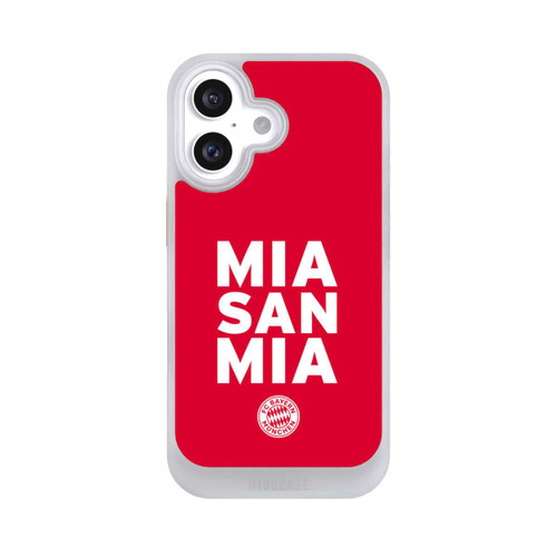 Apple iPhone 16 NIVOcore Mia San Mia FCB Rot