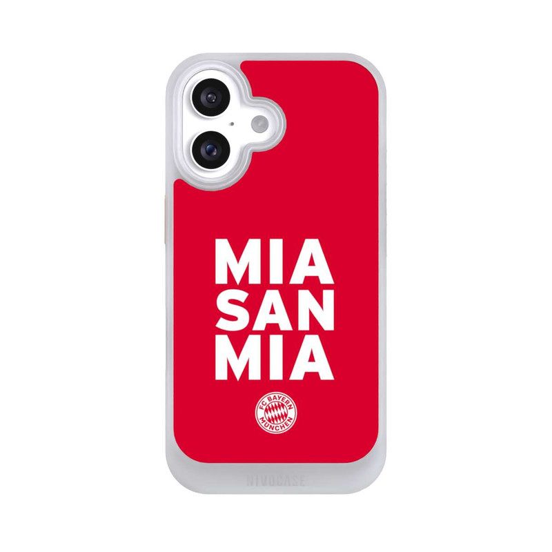 iPhone 16 NIVOcore Mia San Mia FCB rouge