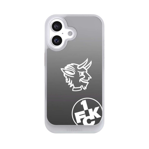 Apple iPhone 16 NIVOcore Teufelskopf FCK auf Schwarz