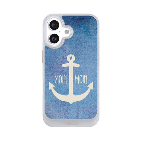 Apple iPhone 16 NIVOcore Moin Moin Anker Blau