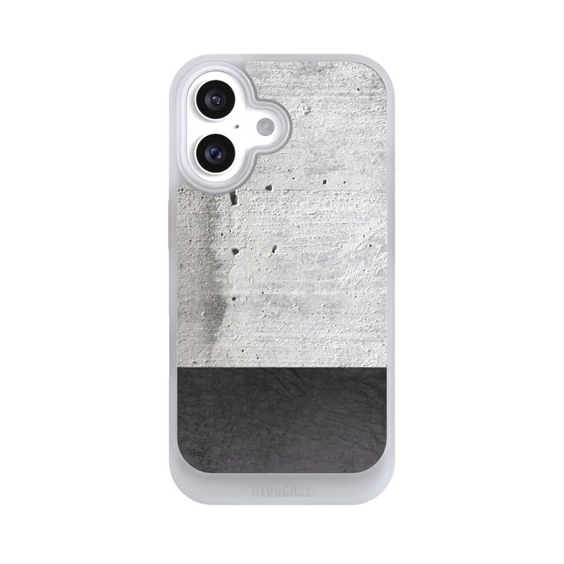iPhone 16 NIVOcore Cuir et béton