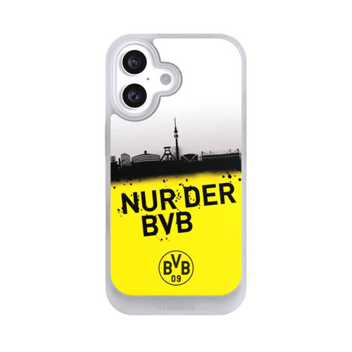 Apple iPhone 16 NIVOcore Nur der BVB - Silhouette
