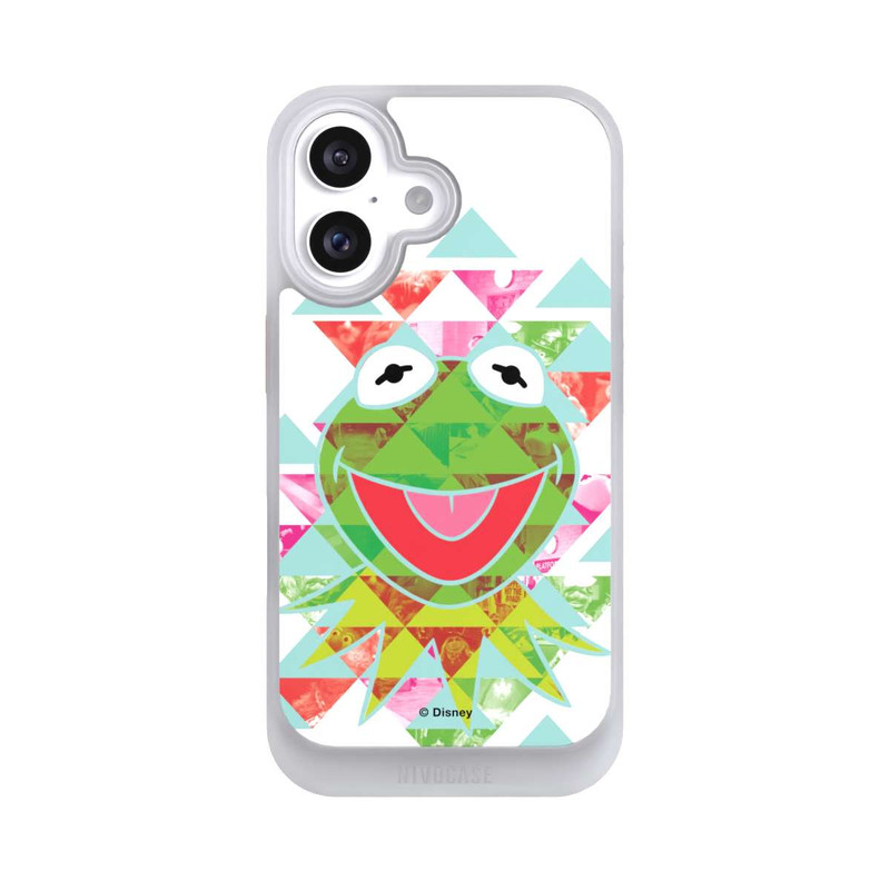iPhone 16 NIVOcore Kermit Triangles White