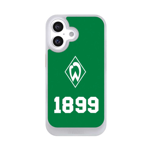 Apple iPhone 16 NIVOcore 1899 Grün-Weiß Lebenslang Grün - Werder Bremen