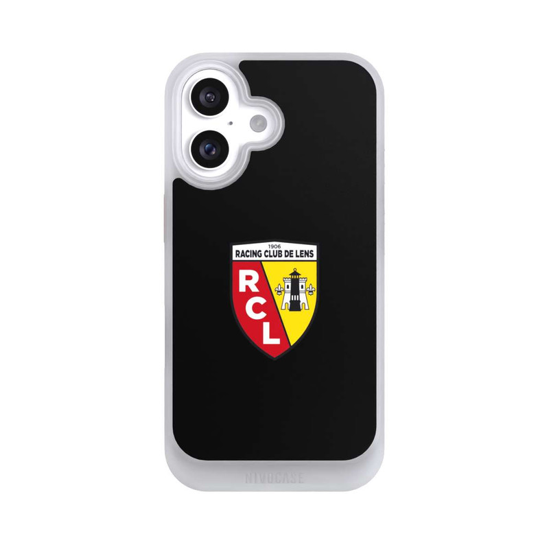iPhone 16 NIVOcore RC Lens Logo - Schwarz