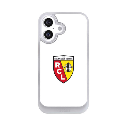 Apple iPhone 16 NIVOcore RC Lens Logo / Blanc