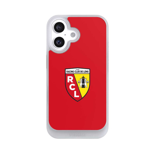 Apple iPhone 16 NIVOcore RC Lens Logo en Rouge