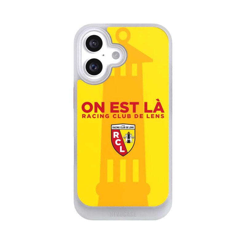 iPhone 16 NIVOcore RC Lens Tour Jaune