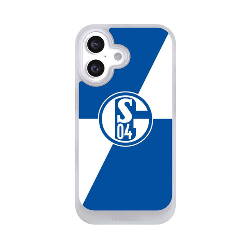 Apple iPhone 16 NIVOcore Schalke 04 - Rauten