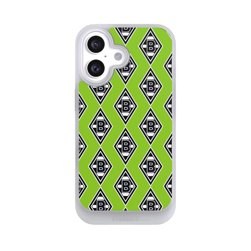 iPhone 16 NIVOcore Grüne Rauten