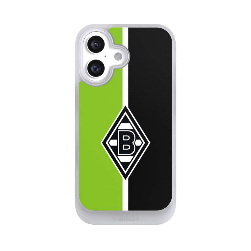 iPhone 16 NIVOcore Borussia Grün Schwarz