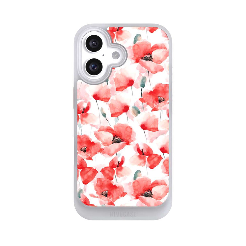iPhone 16 NIVOcore Coquelicot commun
