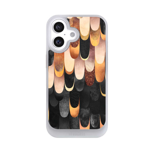 Apple iPhone 16 NIVOcore Gefiedertes Kupfer und Schwarz