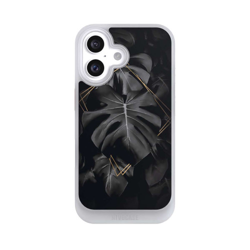 Apple iPhone 16 NIVOcore Black Leaves